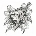 Skin Cheese tattoo design idea