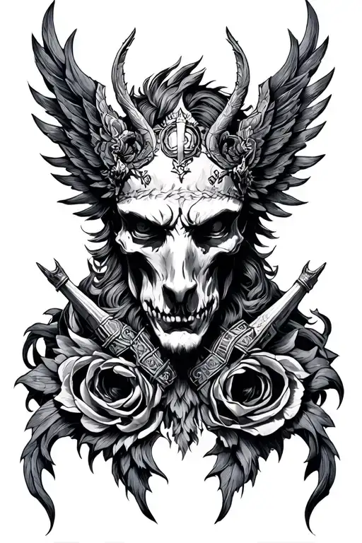 german mythology tattoo design idea