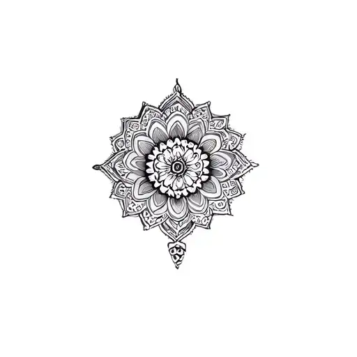 Coverup Mini Mandalas tattoo design idea