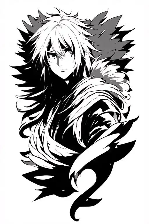Bleach banks anime tattoo design idea