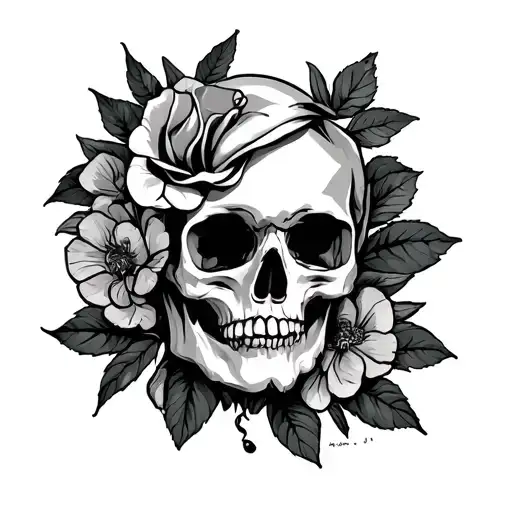 Rest In Peace tattoo design idea