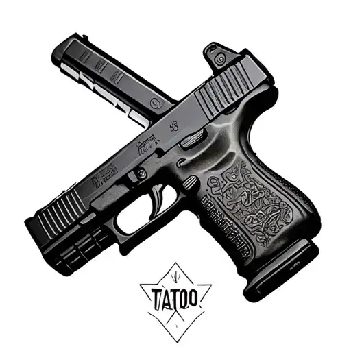 glock tattoo design idea