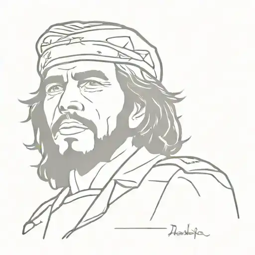 Che Guevara tattoo design idea