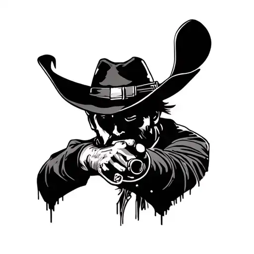 Red Dead Redemption tattoo design idea