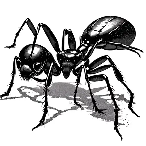 Army Ant tattoo design idea