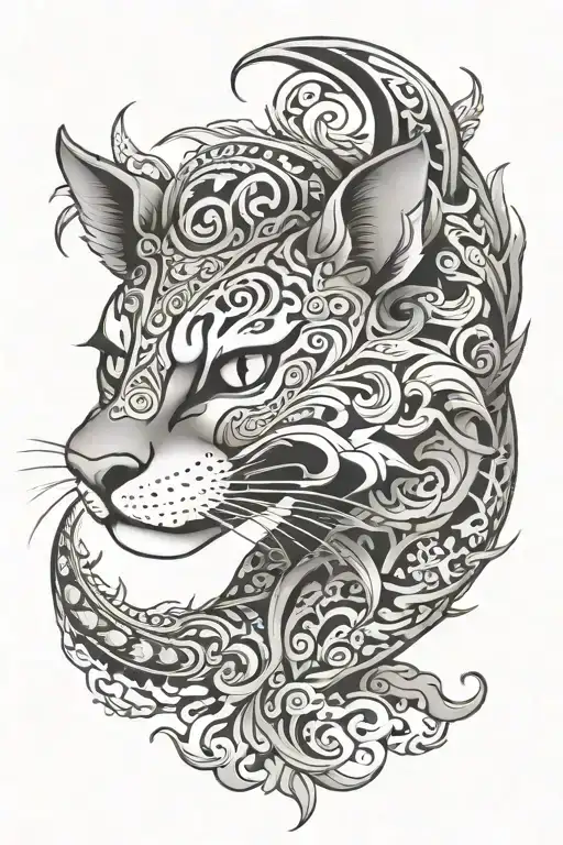 Cheshire county tattoo design idea