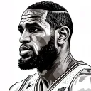 Lebron James tattoo design idea