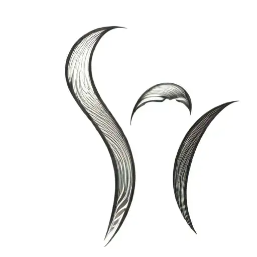 Filler Wave Patterns tattoo design idea