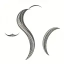 Filler Wave Patterns tattoo design idea