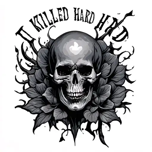I was killed hard tattoo design idea