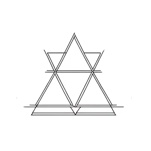lesbian triangle tattoo design tattoo design idea
