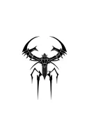 warhammer 40k necron tattoo design idea