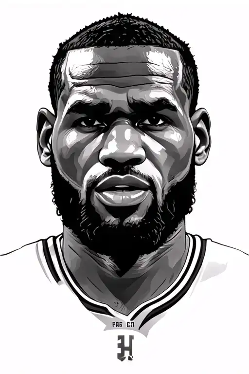 lebron james tattoo design idea