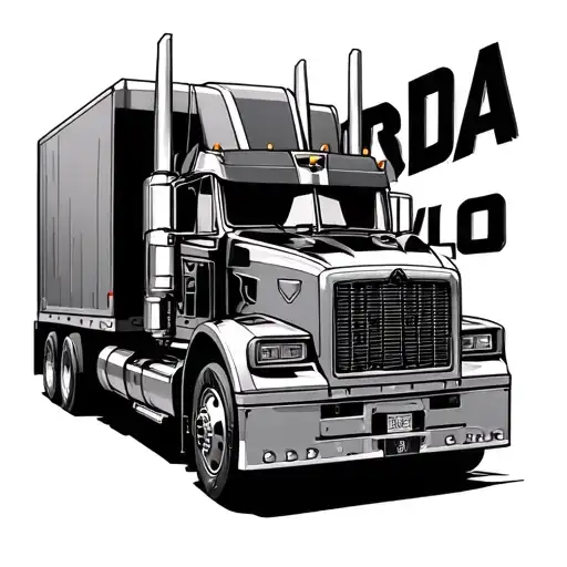 optimus prime truck tattoo design idea