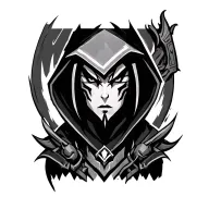Hoodwink character from Dota 2 tattoo design idea