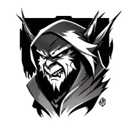 Hoodwink character from Dota 2 tattoo design idea