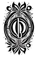 circle surrounding name tattoo tattoo design idea