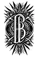 circle surrounding name tattoo tattoo design idea