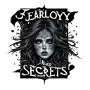 jealousy - everyone has secrets inside tattoo design idea