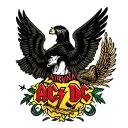 nirvana acdc the Doors cover featuring tattoo design idea