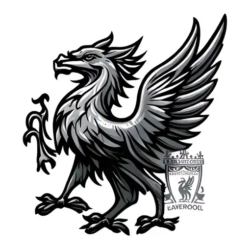 Liverpool football club tattoo design idea