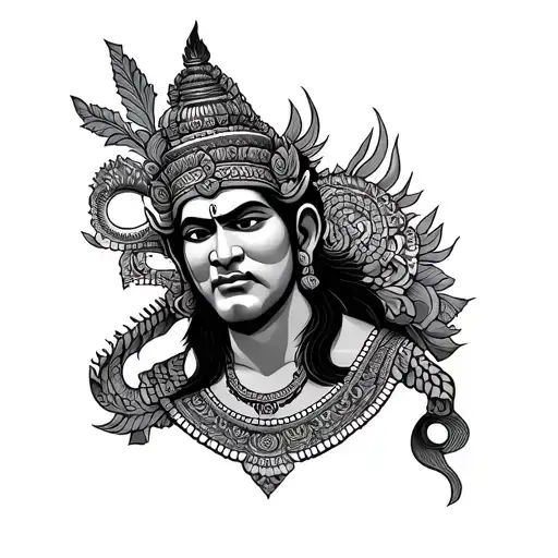 Thailand Cologne hanuman tattoo tattoo design idea