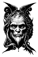 Baba Yaga tattoo design idea
