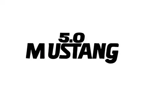 "5.0 Mustang" tattoo design idea