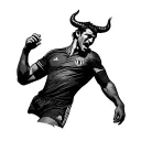 Man Utd Devil tattoo design idea