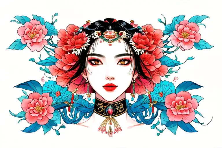 freeze tattoo design idea