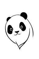 panda baby boy tattoo design idea