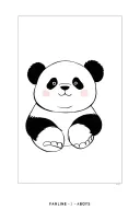 panda baby boy tattoo design idea