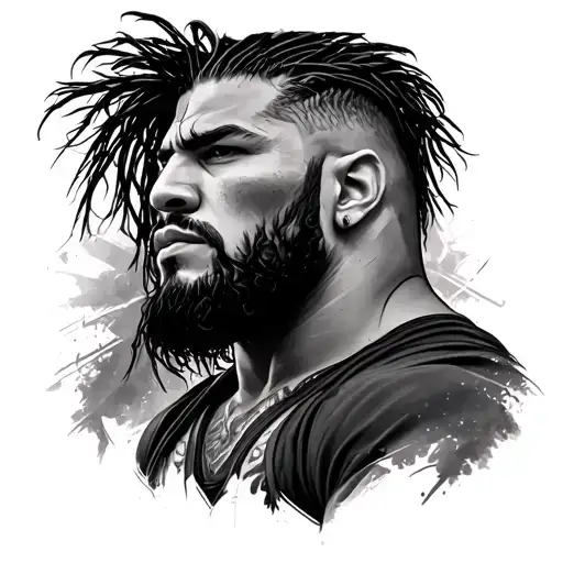 Roman Reigns tattoo design idea