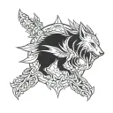 the witcher 3  tattoo design idea