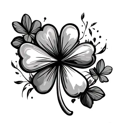 Shamrock tattoo design idea