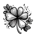 Shamrock tattoo design idea