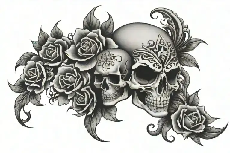 Chicano style tattoo tattoo design idea