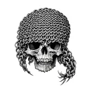 Chain Mail tattoo design idea