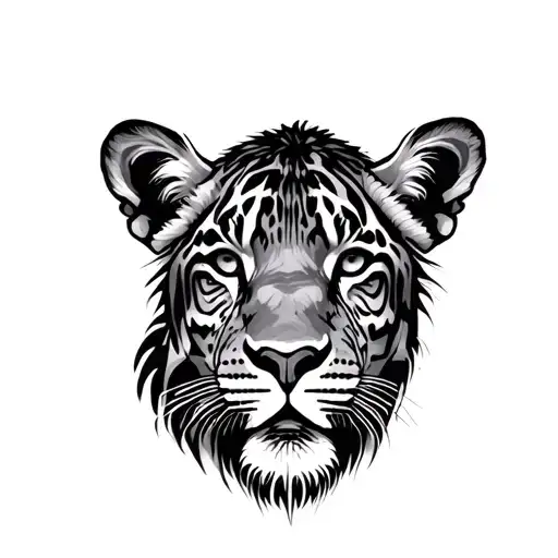 Safari tattoo design idea
