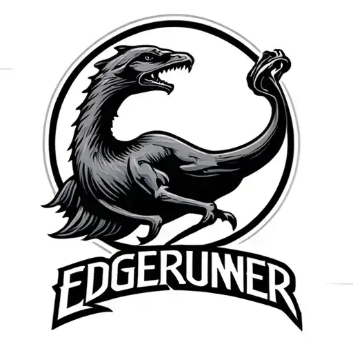 Edgerunner Logo tattoo design idea
