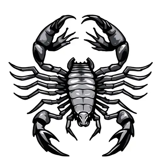 Scorpion tribal tattoo tattoo design idea