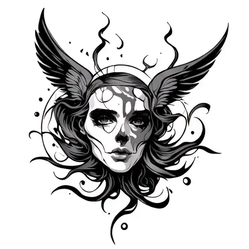 design in a way that shows what I suffer for the first 20yrs of my life(hard and struggling) and what made me strong tattoo design idea