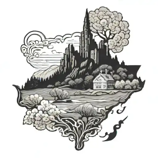 West Virginia tattoo design idea