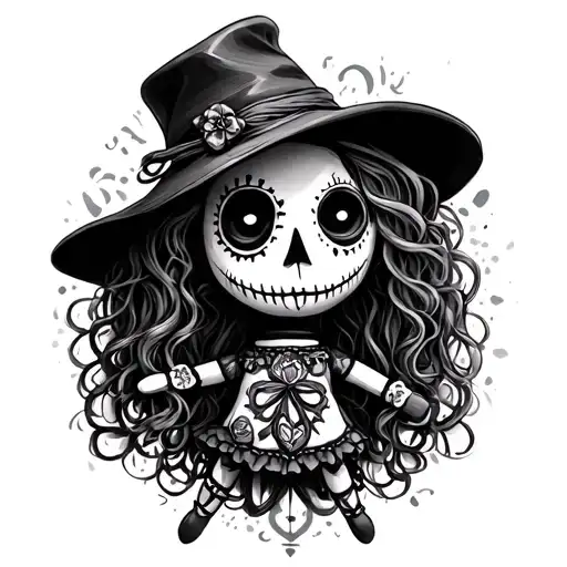 Voodoo Doll tattoo design idea