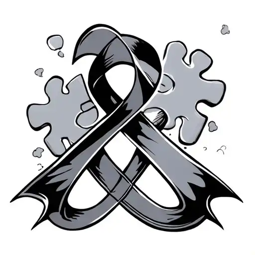 autism awareness unique tattoo design idea