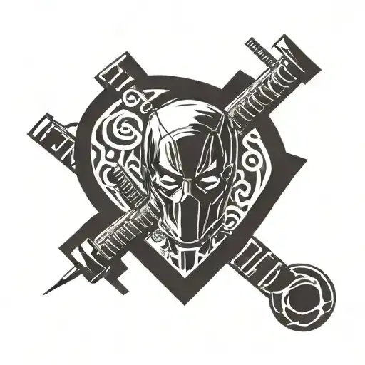 Deadpool tattoo design idea