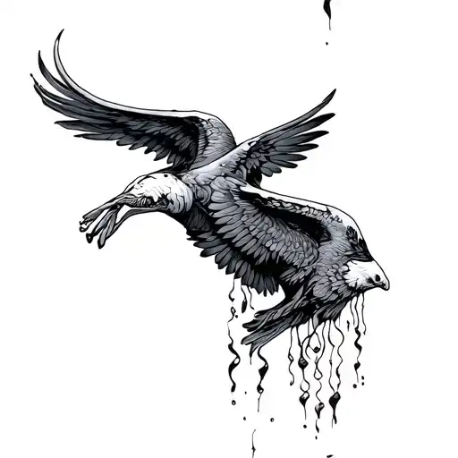 tattoo based off of freefall by rks tattoo design idea