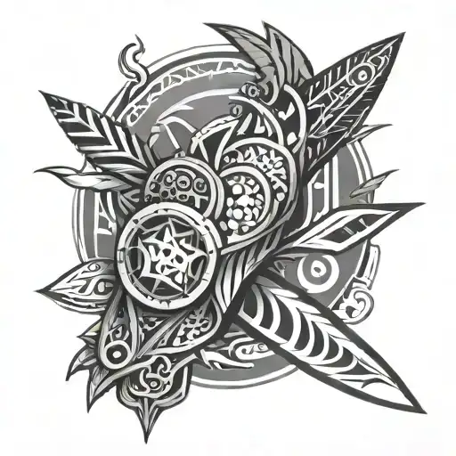 neotribal arm sleeve tattoo tattoo design idea