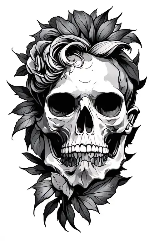 Loner tattoo design idea