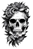 Loner tattoo design idea